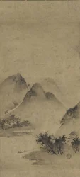 Landscape, Muromachi period